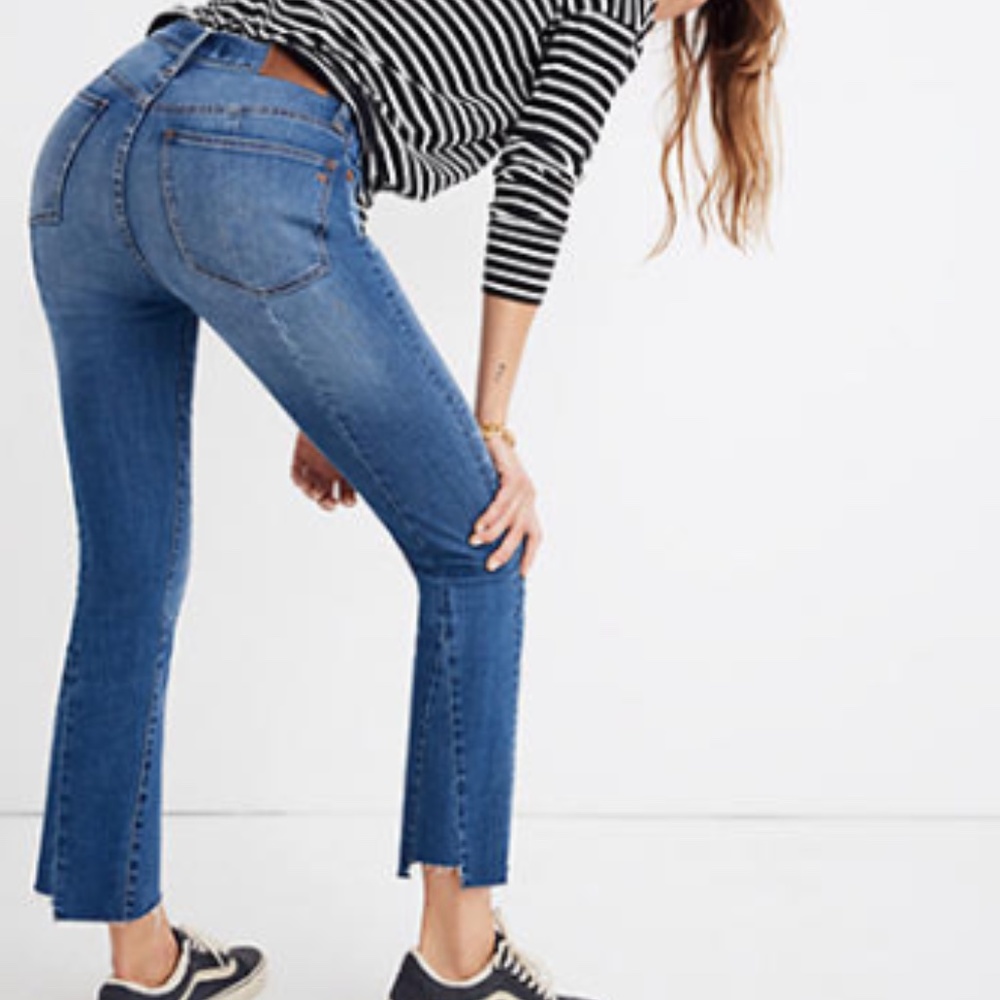 Madewell Petite Cali Demi-Boot Jeans in Kemper 25